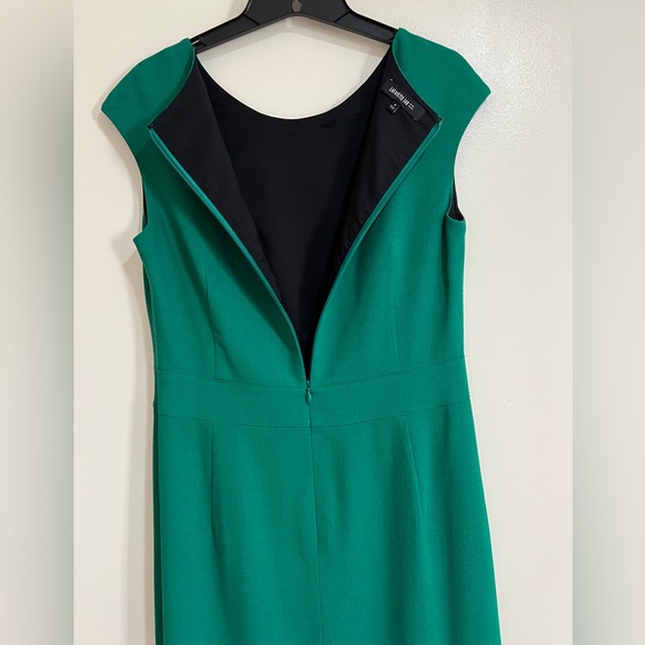 Lafayette 148 Green Dress - Picture 5 of 8